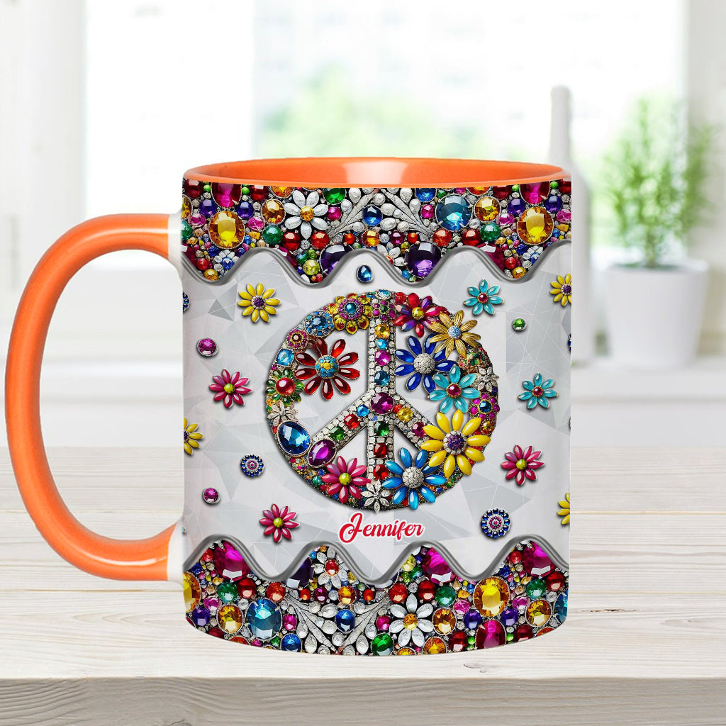 Hippie Soul - Personalized Hippie Accent Mug