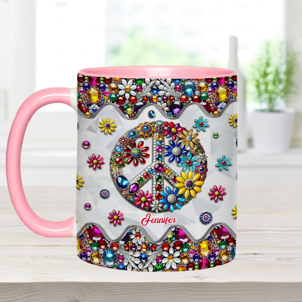 Hippie Soul - Personalized Hippie Accent Mug