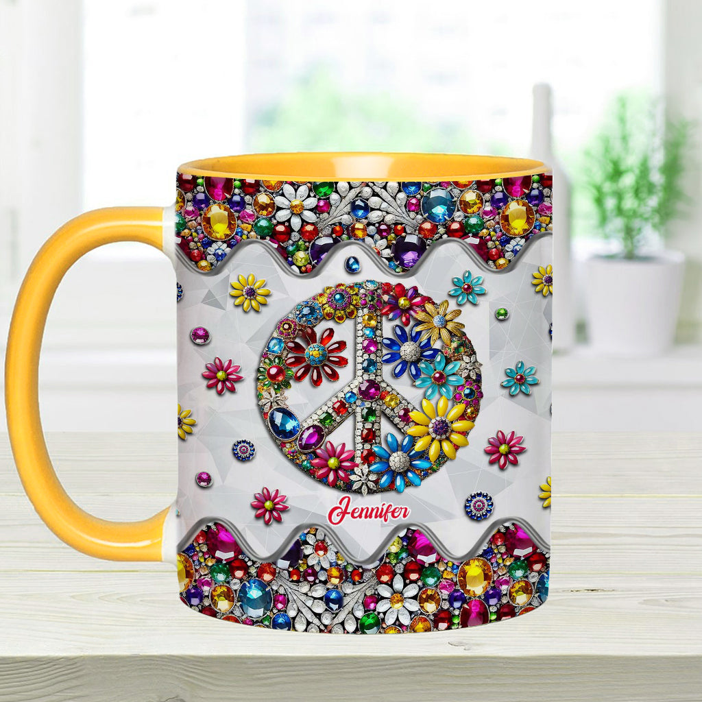 Hippie Soul - Personalized Hippie Accent Mug