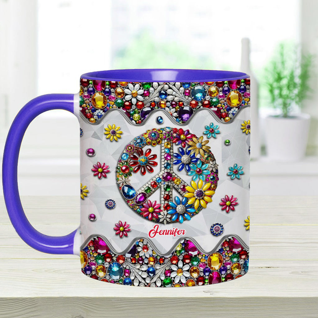 Hippie Soul - Personalized Hippie Accent Mug
