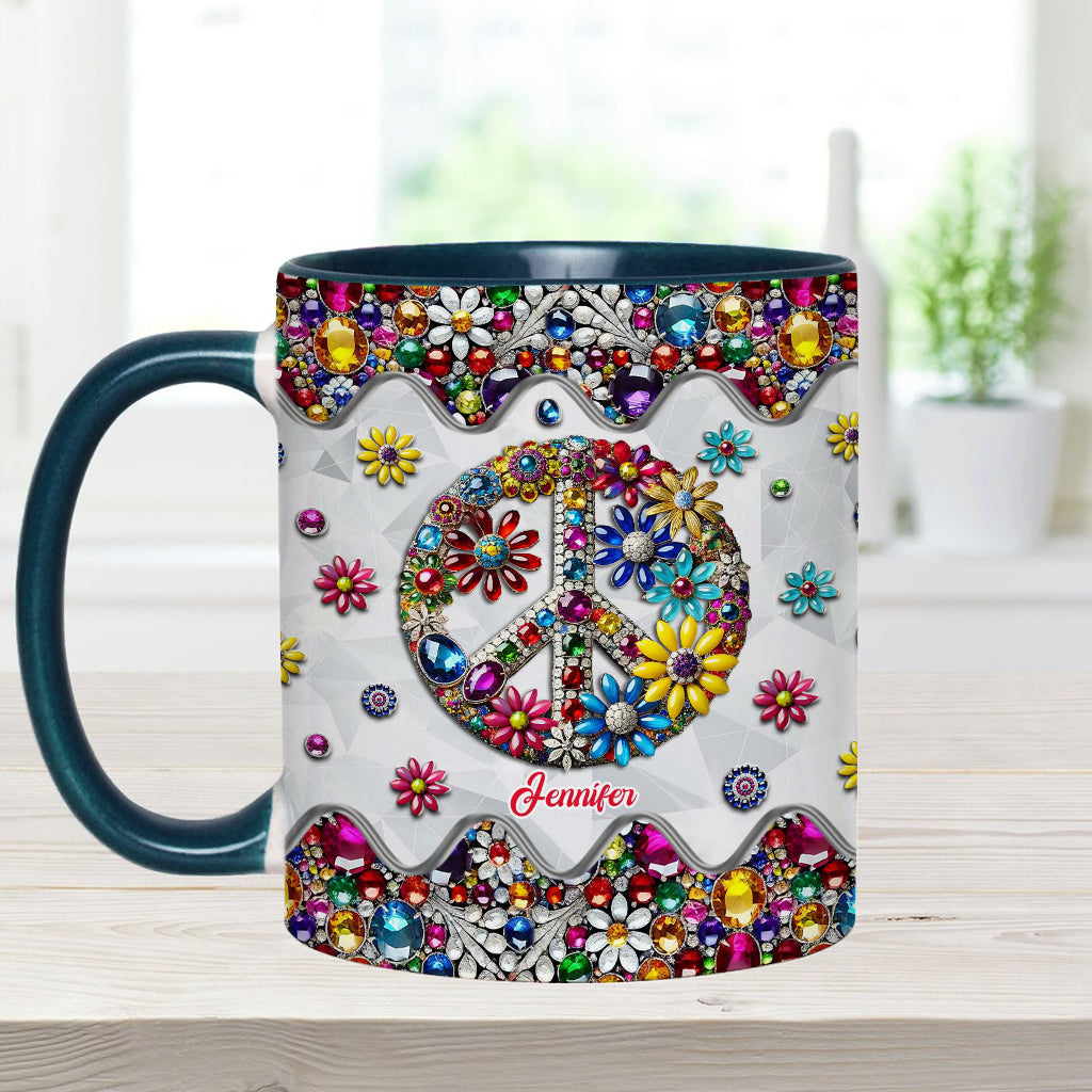 Hippie Soul - Personalized Hippie Accent Mug