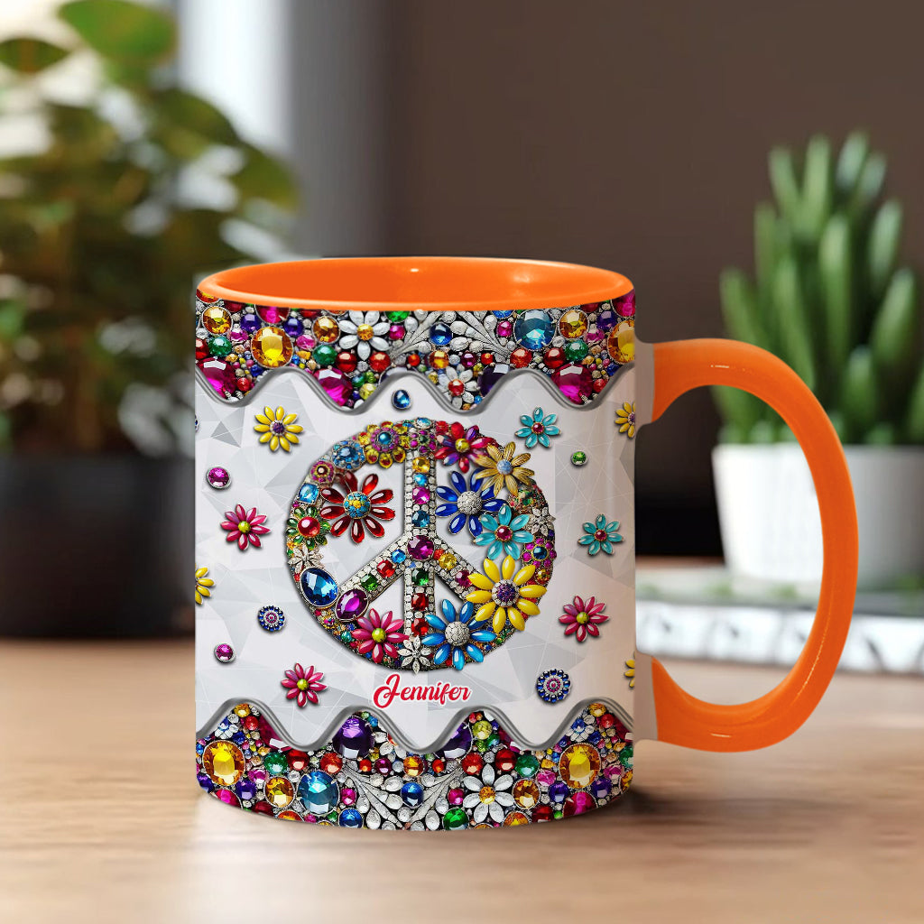 Hippie Soul - Personalized Hippie Accent Mug