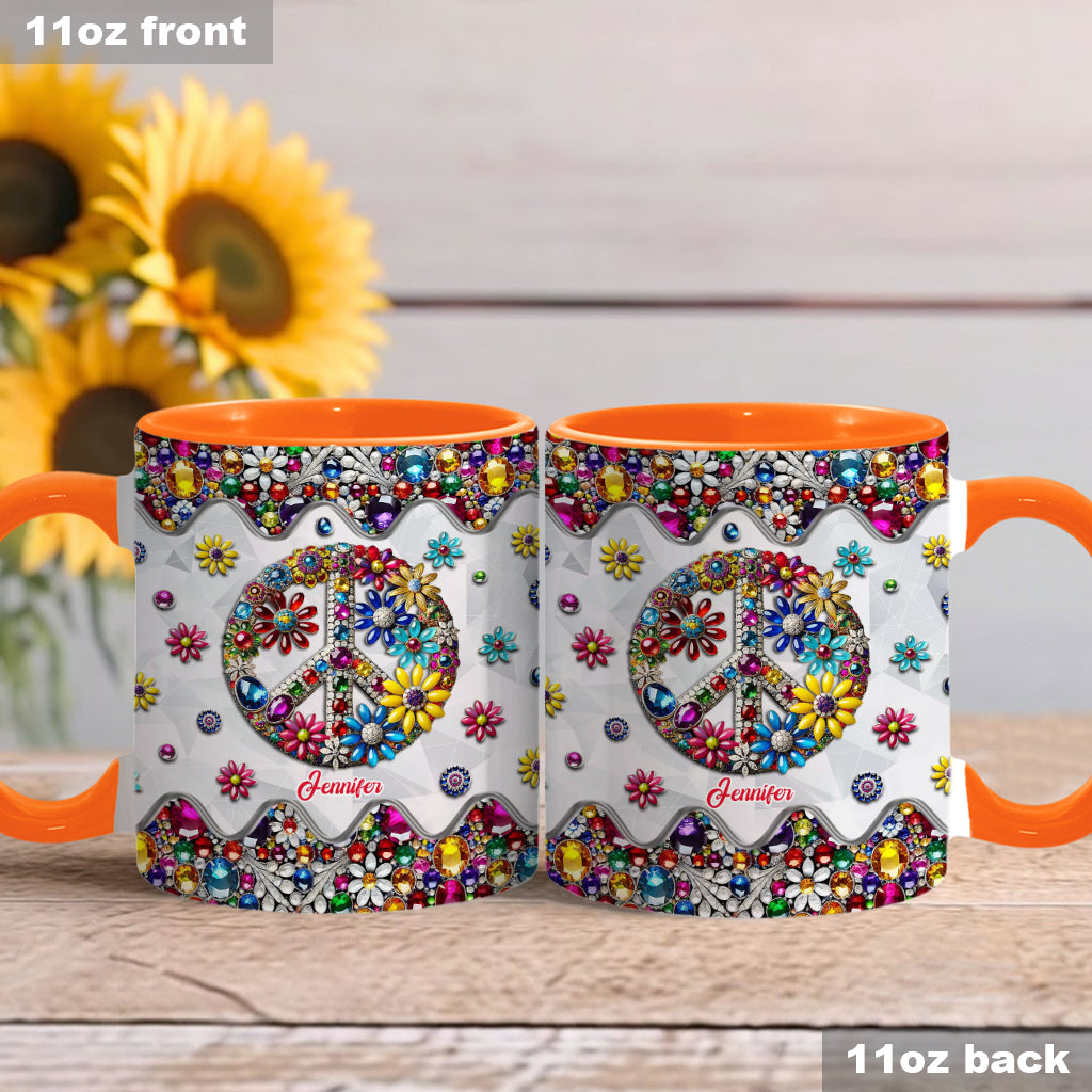 Hippie Soul - Personalized Hippie Accent Mug