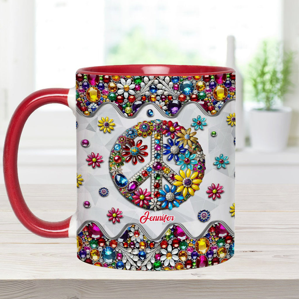 Hippie Soul - Personalized Hippie Accent Mug