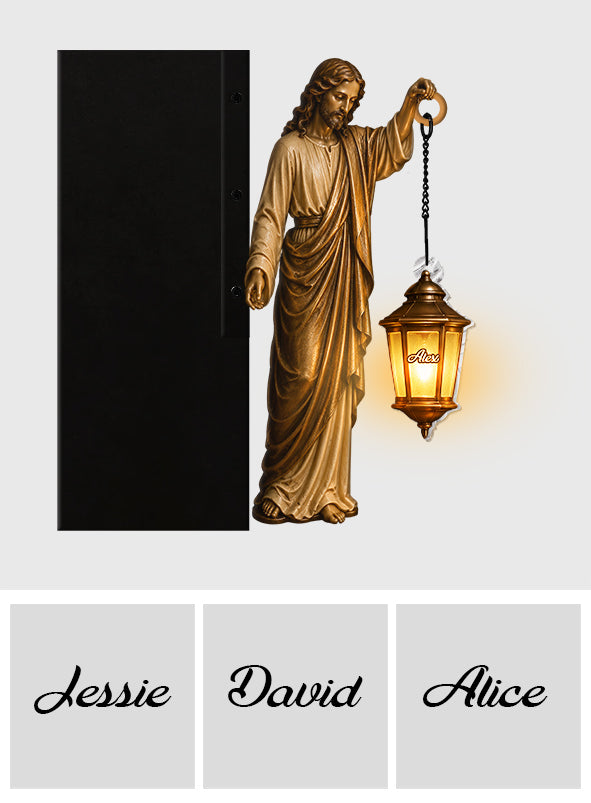 Believer - Personalized Christian Bookshelf Lamp