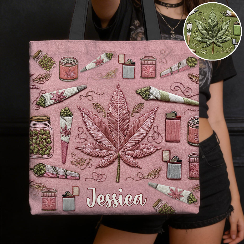Stoner Chic - Personalized Weed Tote Bag