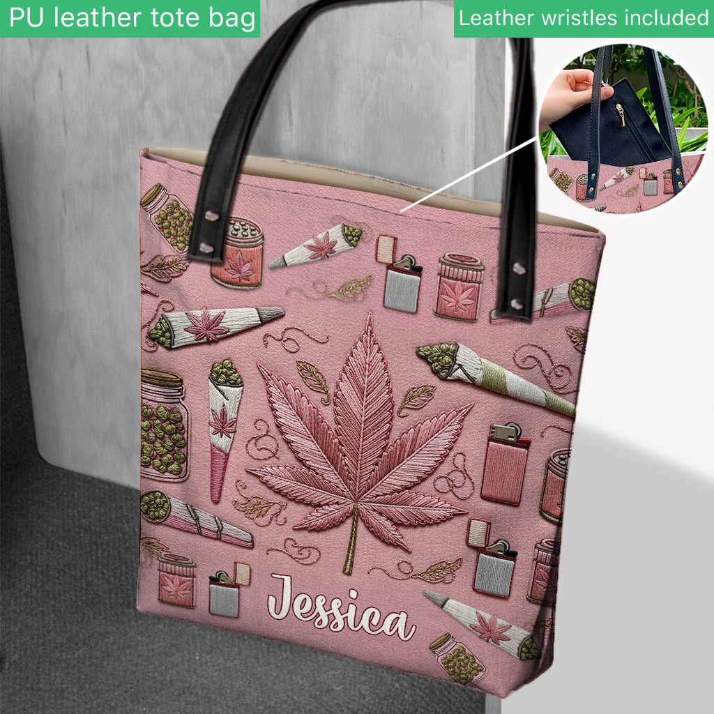 Stoner Chic - Personalized Weed Tote Bag