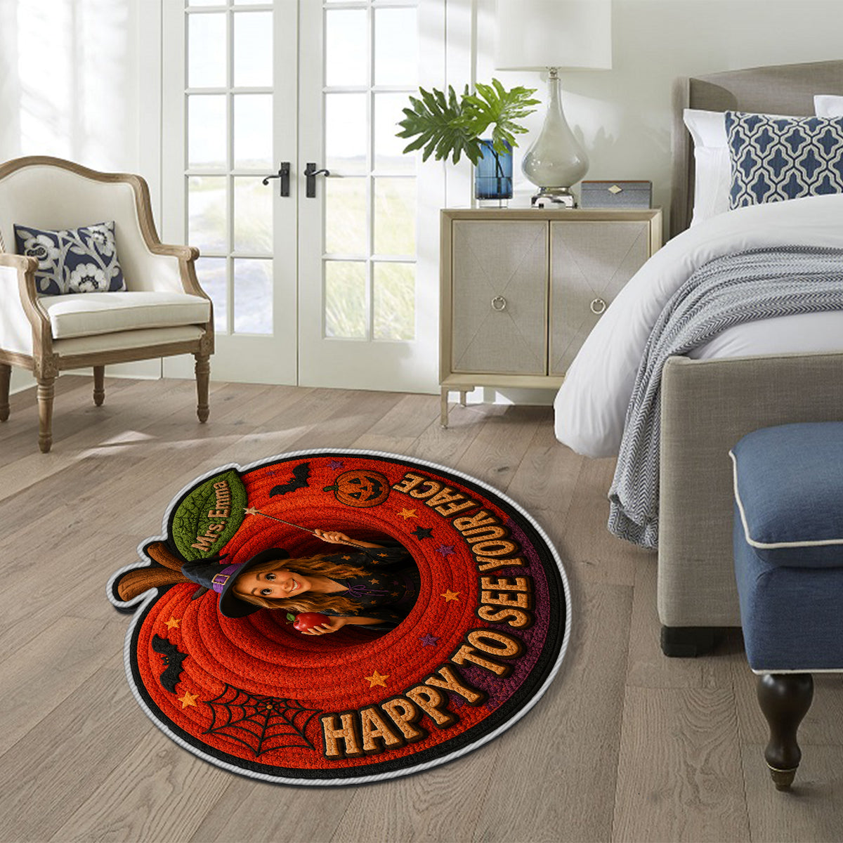 Welcome To The Class - Personalized Teacher Non-Slip Tufted Rug