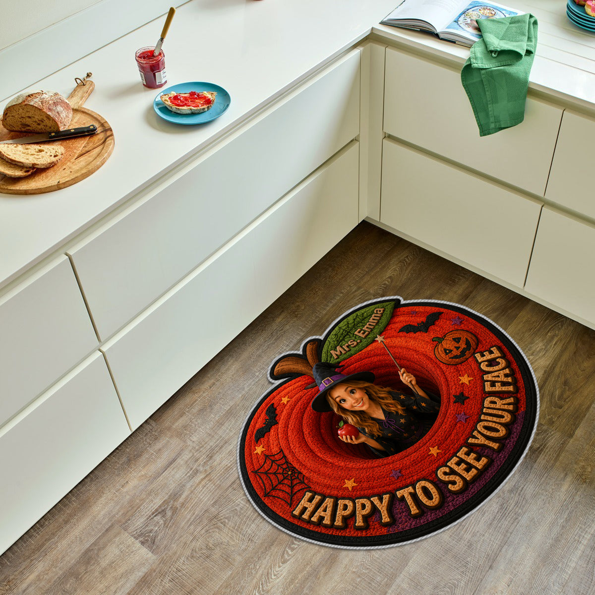 Welcome To The Class - Personalized Teacher Non-Slip Tufted Rug