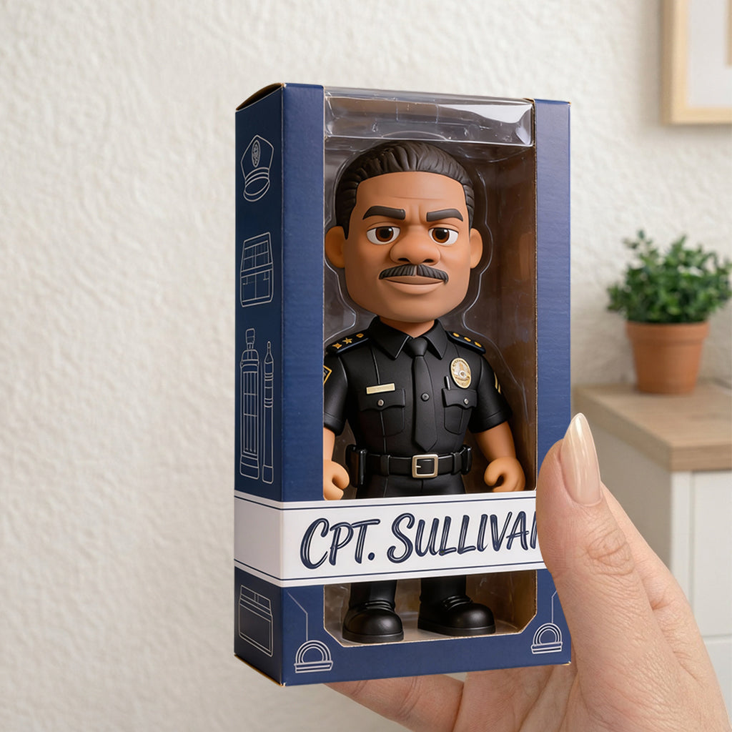 Police Gifts - Personalized Police Officer Acrylic Display Box