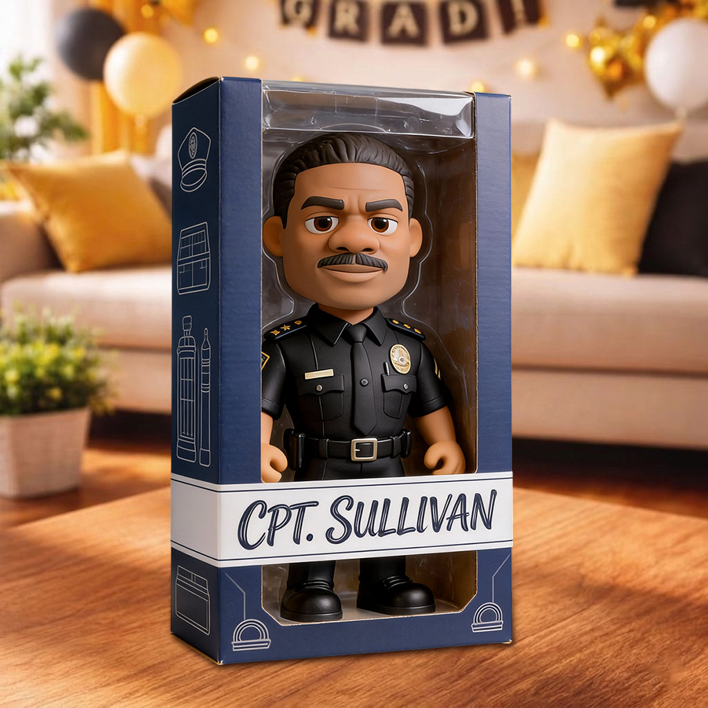 Police Gifts - Personalized Police Officer Acrylic Display Box