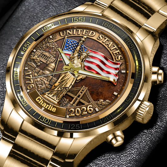 250th Anniversary - Personalized Veteran Hand Watch