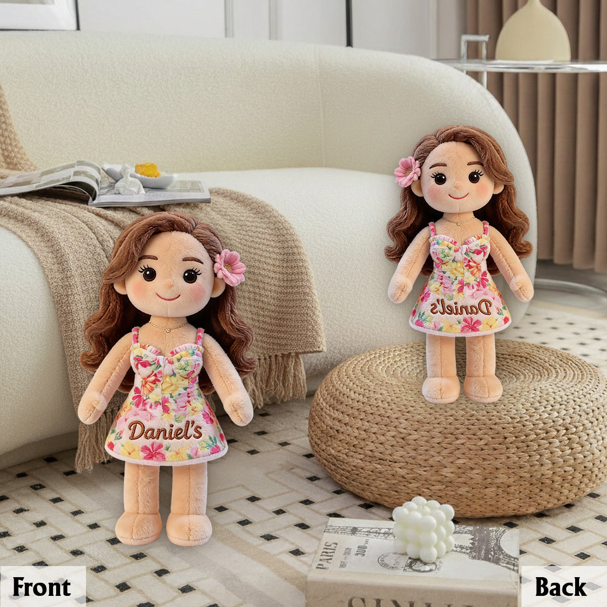 Custom From Any Photo - Personalized Couple Premium Faux Fur Pillow