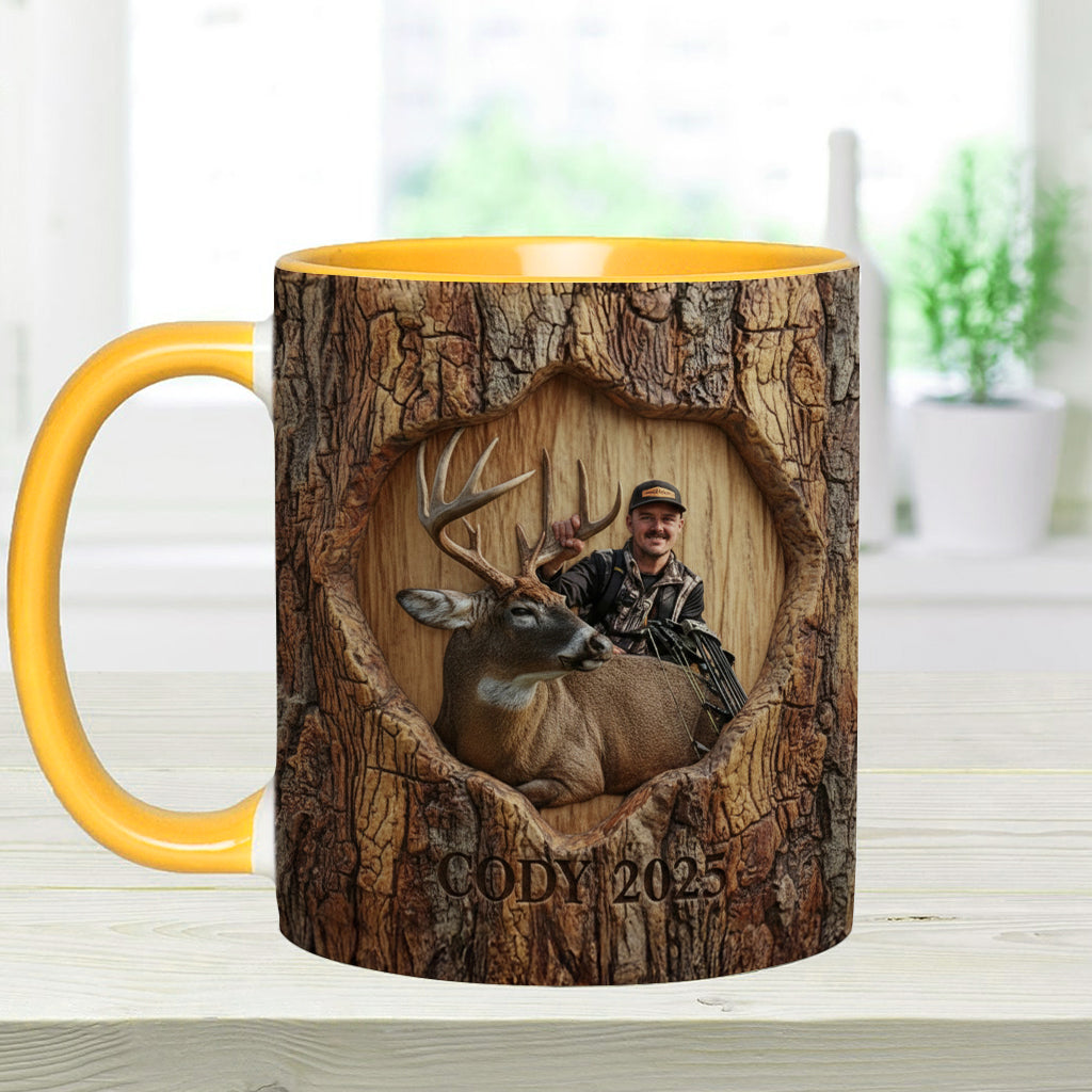 Custom From Any Photo - Personalized Hunting Accent Mug & Coaster
