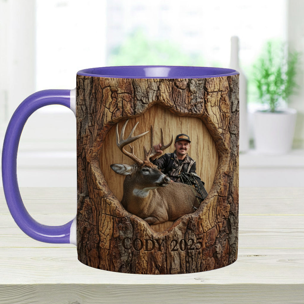Custom From Any Photo - Personalized Hunting Accent Mug & Coaster