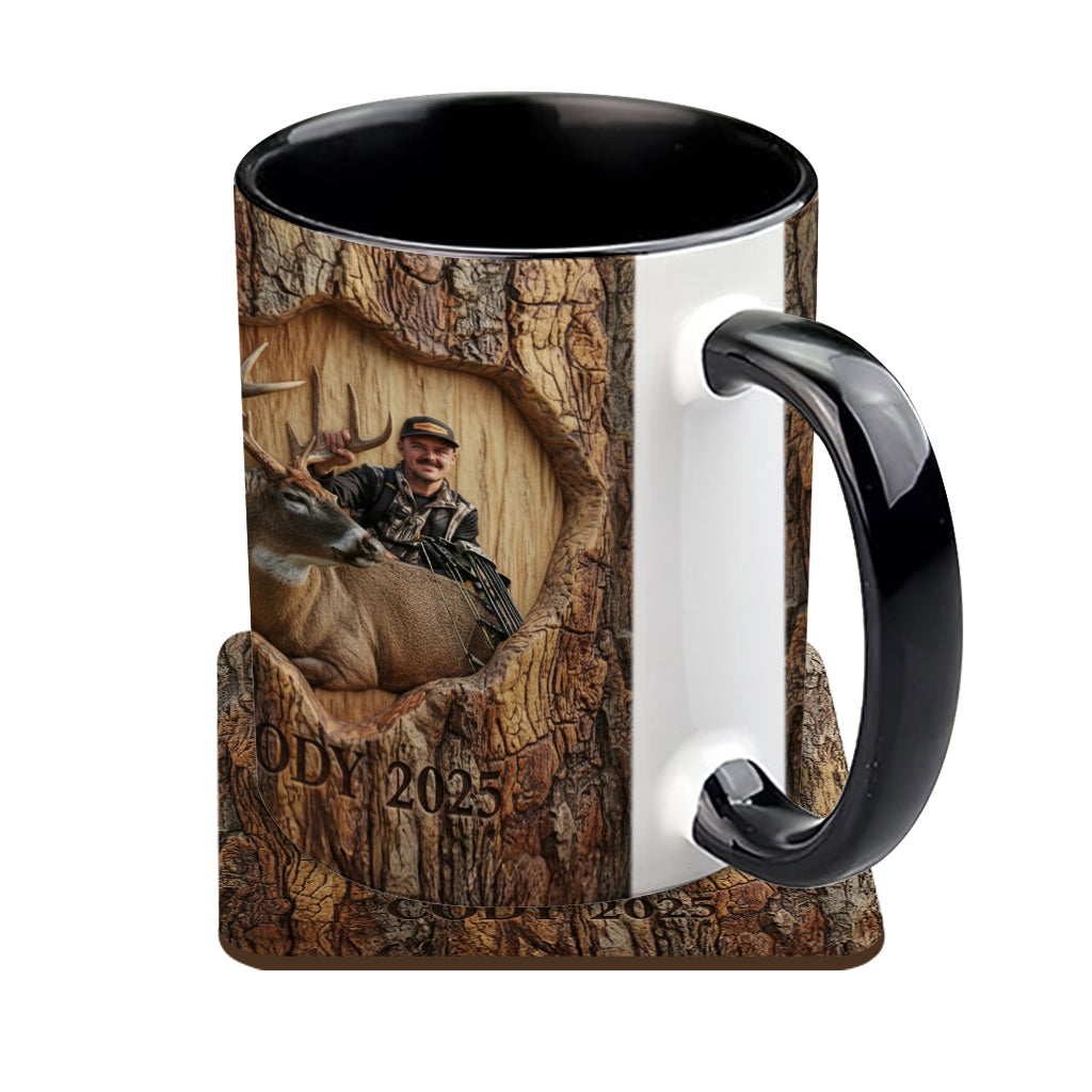 Custom From Any Photo - Personalized Hunting Accent Mug & Coaster