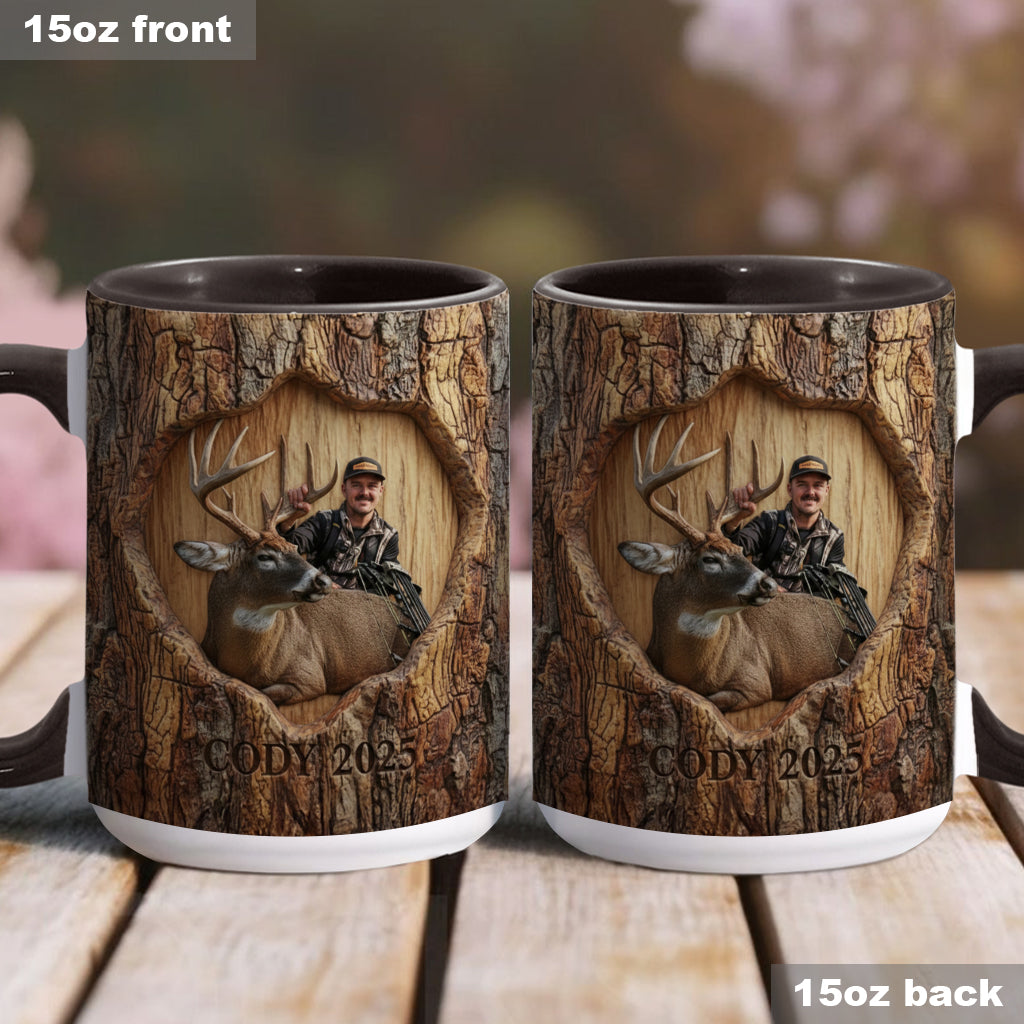 Custom From Any Photo - Personalized Hunting Accent Mug & Coaster