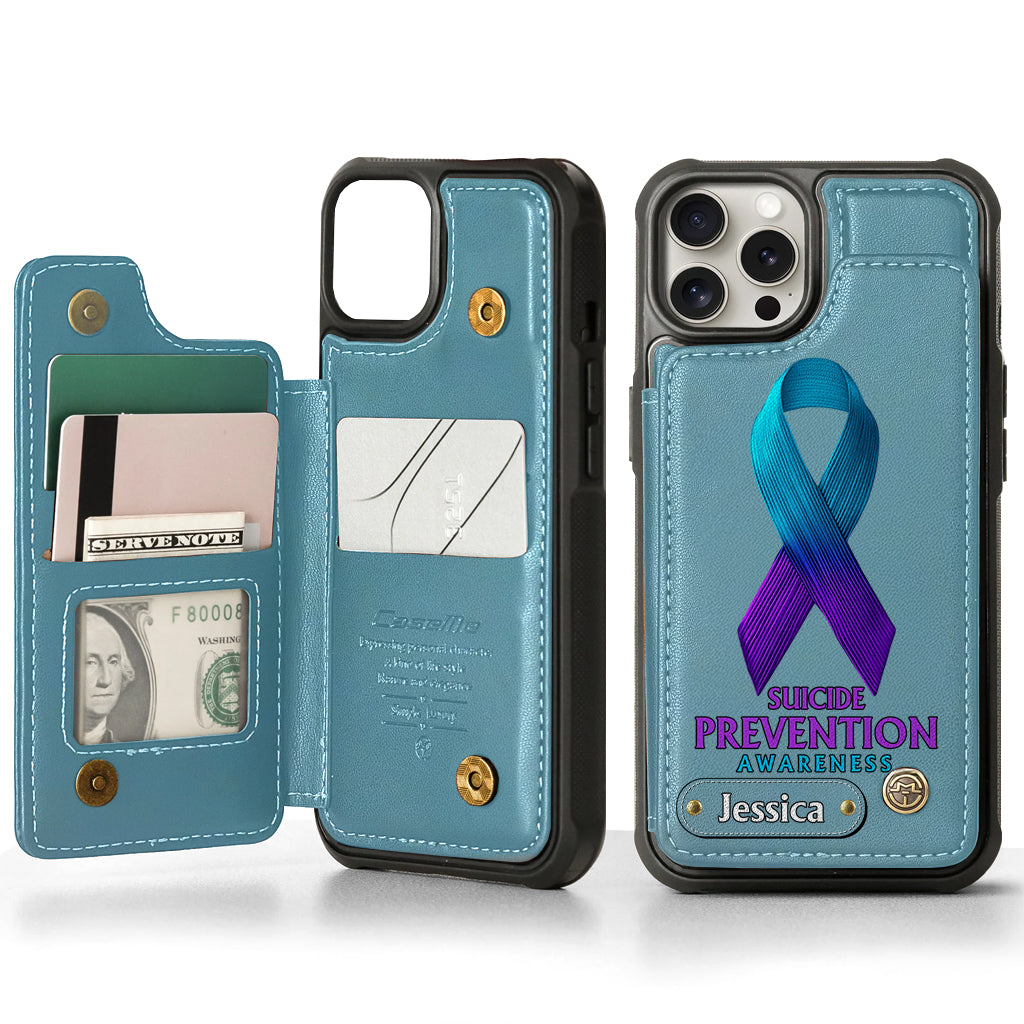 You Matter - Personalized Suicide Prevention Wallet Phone Case