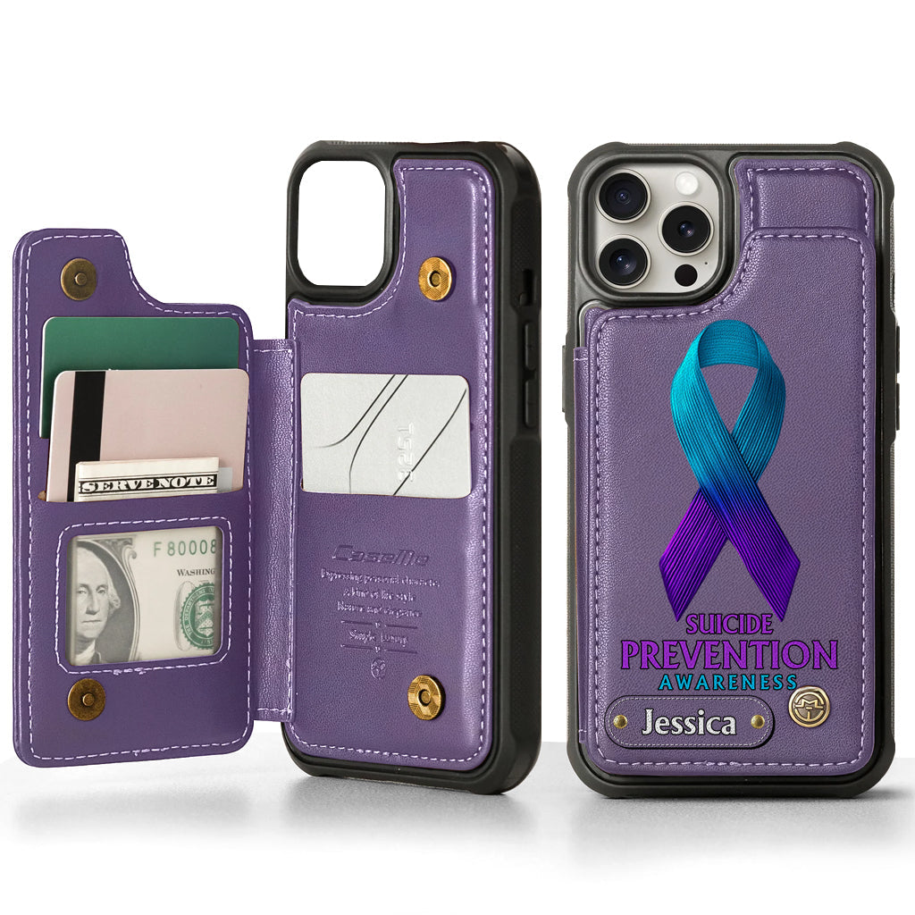 You Matter - Personalized Suicide Prevention Wallet Phone Case