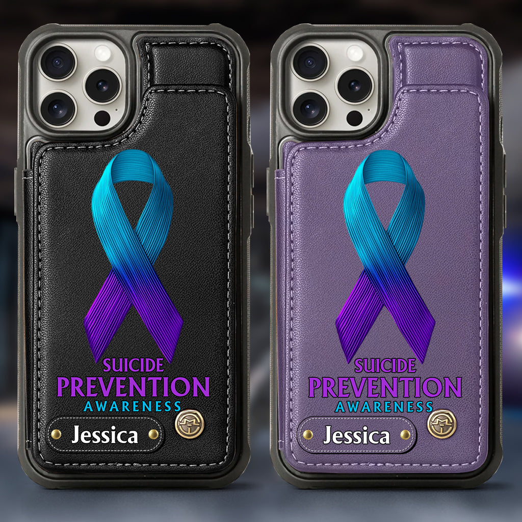 You Matter - Personalized Suicide Prevention Wallet Phone Case