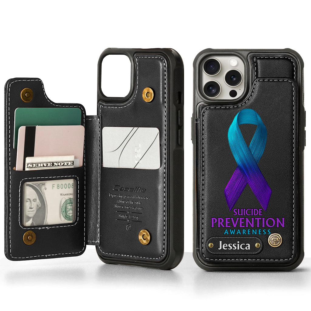 You Matter - Personalized Suicide Prevention Wallet Phone Case