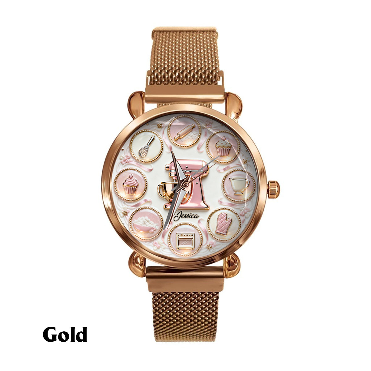 Love Baking - Personalized Baking Women Hand Watch