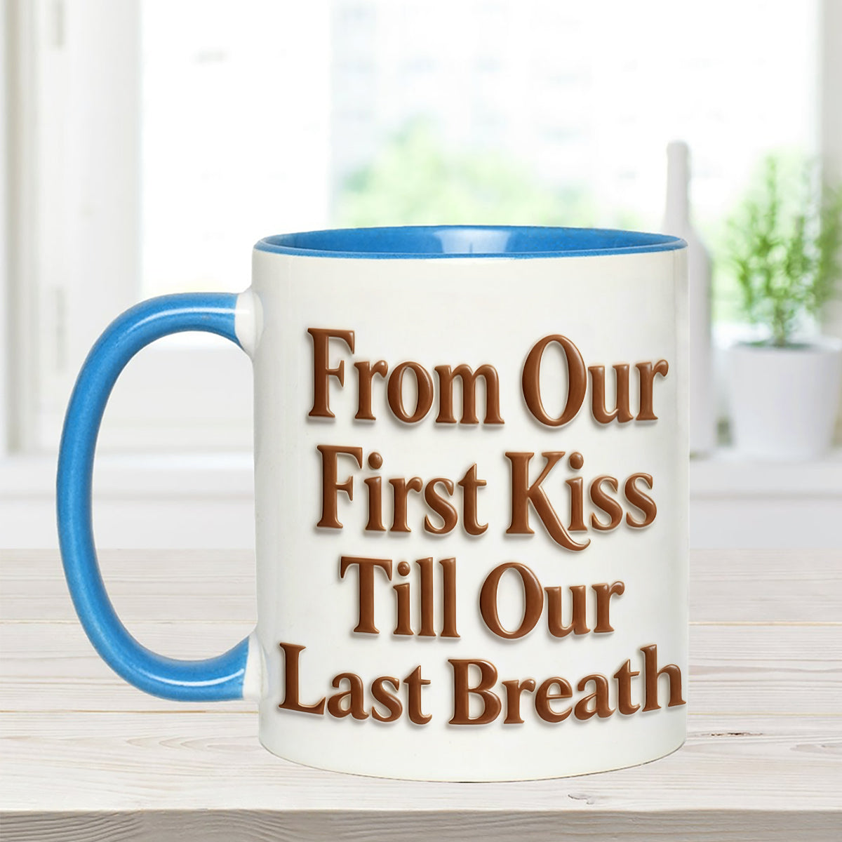 Custom From Any Photo - Personalized Couple Set Accent Mug with Acrylic Stirrers