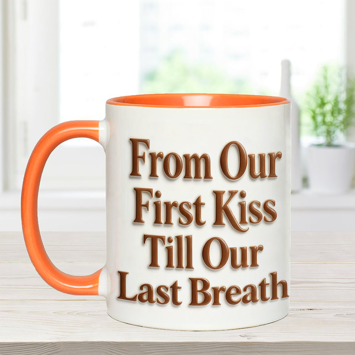 Custom From Any Photo - Personalized Couple Set Accent Mug with Acrylic Stirrers