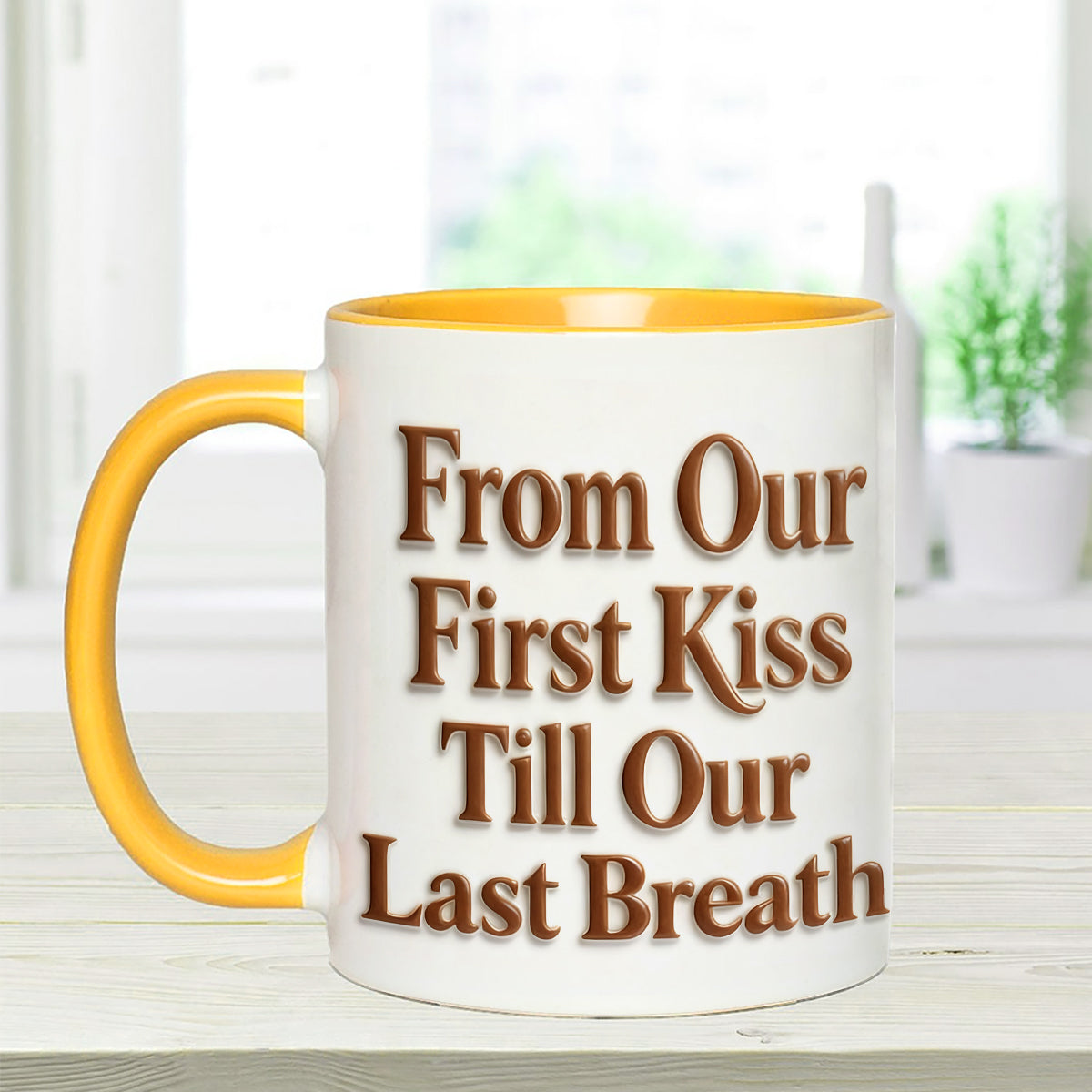 Custom From Any Photo - Personalized Couple Set Accent Mug with Acrylic Stirrers