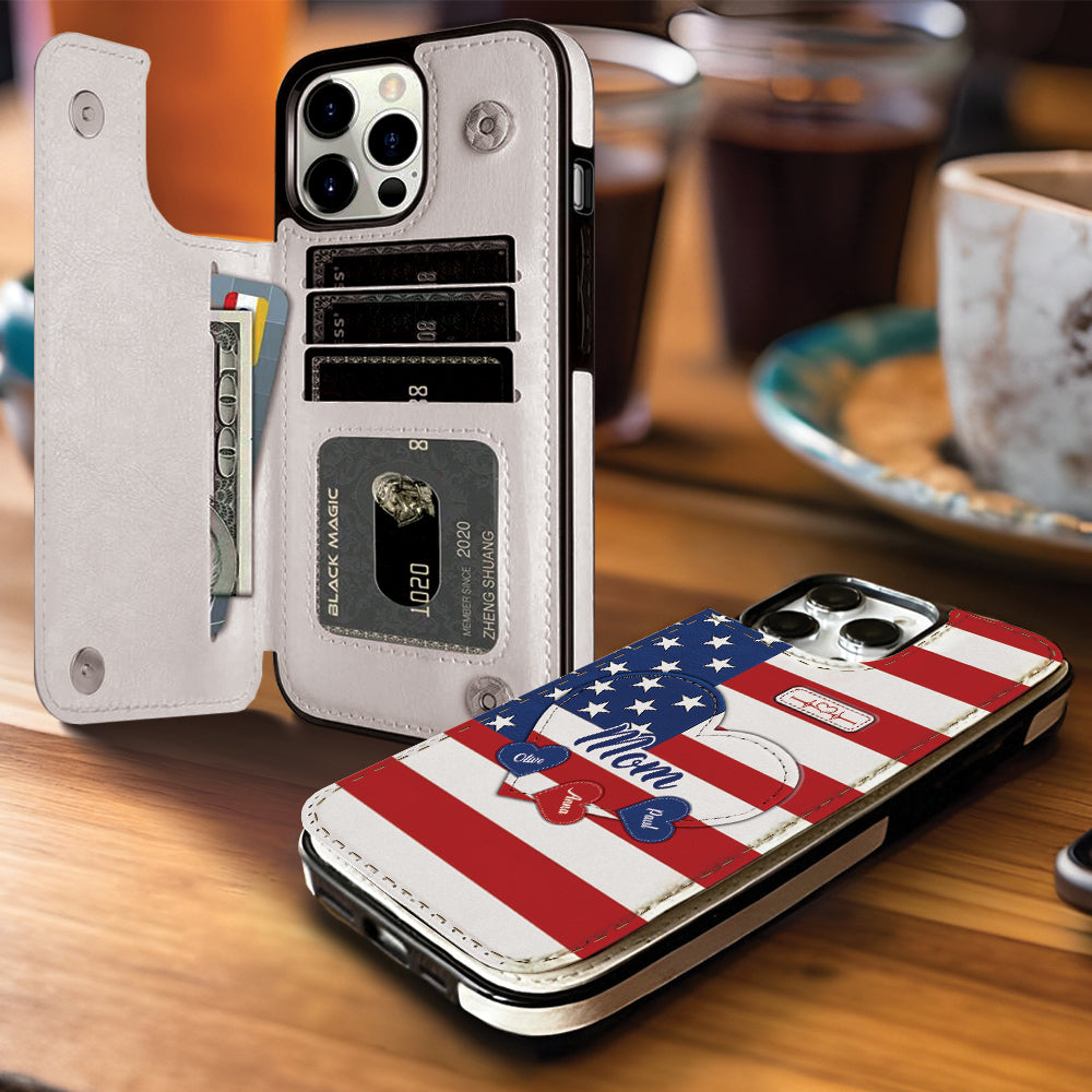 Happy 4th Of July - Personalized Independence Day/ 4th of July Foldable Wallet Phone Case