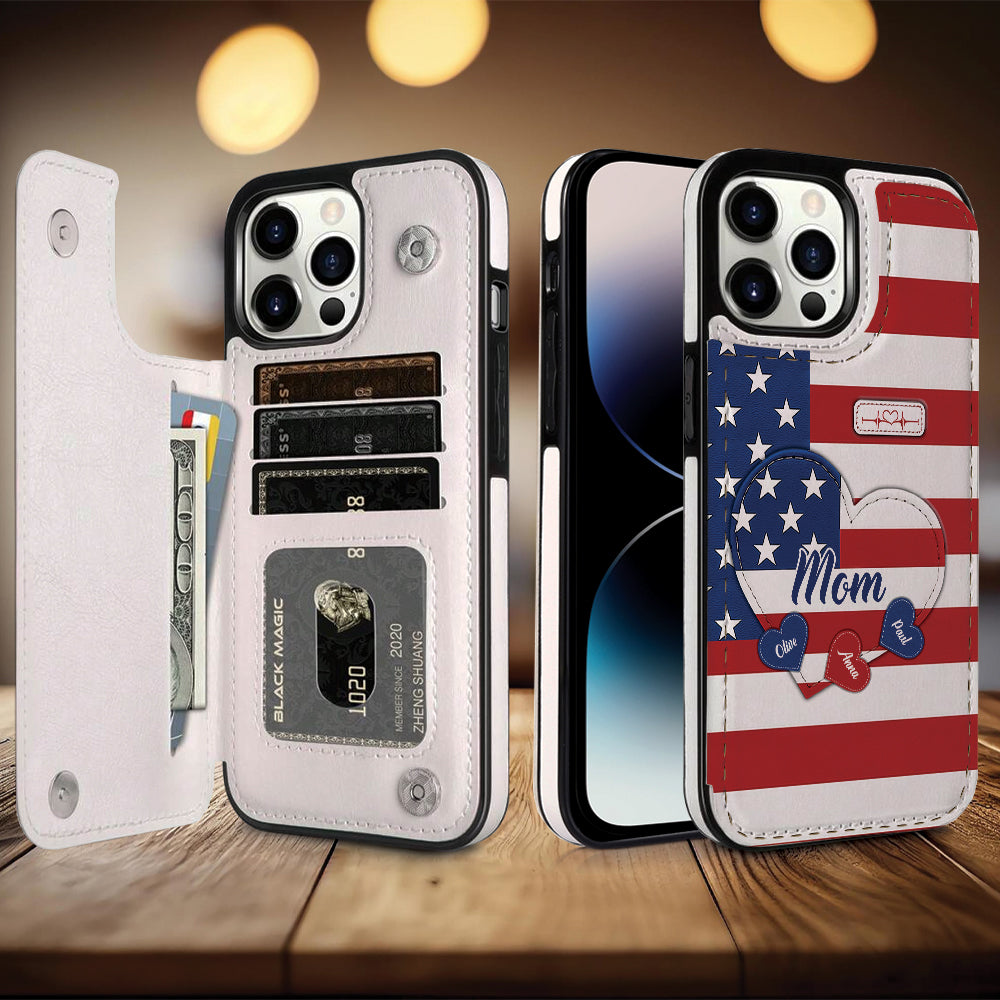 Happy 4th Of July - Personalized Independence Day/ 4th of July Foldable Wallet Phone Case