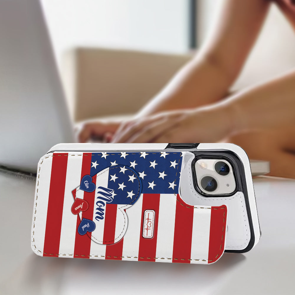 Happy 4th Of July - Personalized Independence Day/ 4th of July Foldable Wallet Phone Case