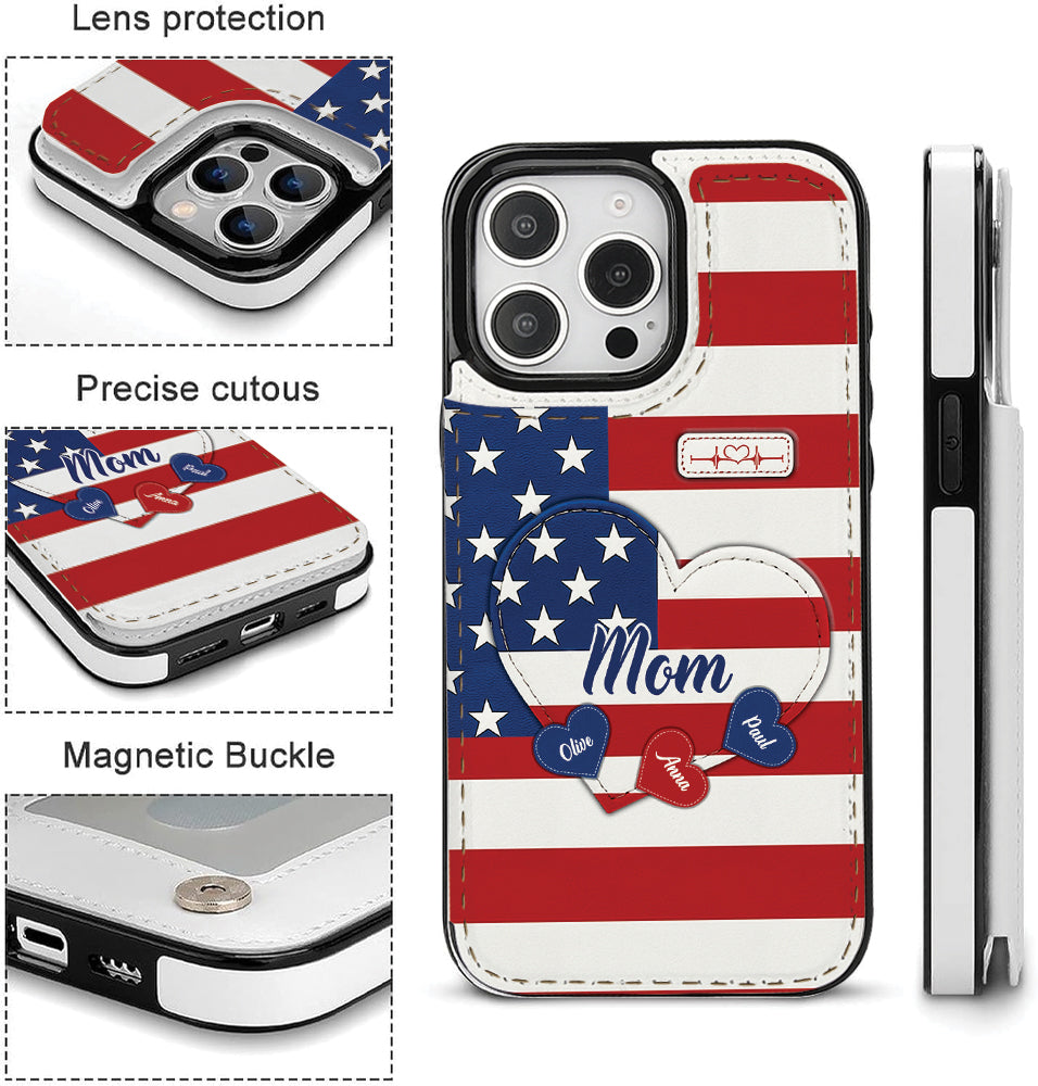 Happy 4th Of July - Personalized Independence Day/ 4th of July Foldable Wallet Phone Case
