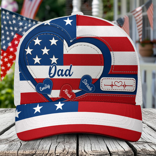 Happy 4th Of July - Personalized Independence Day/ 4th of July Trucker Hat