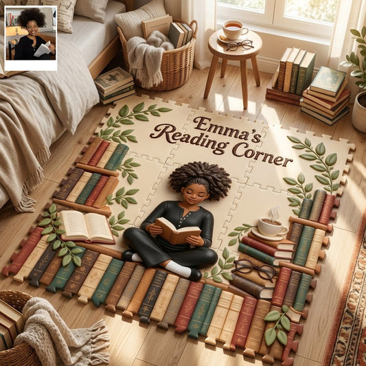 Reading Corner - Personalized Book Foam Puzzle Mat