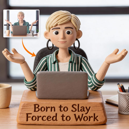 Custom From Any Photo And Text - Personalized Colleague Custom Shaped Acrylic Plaque