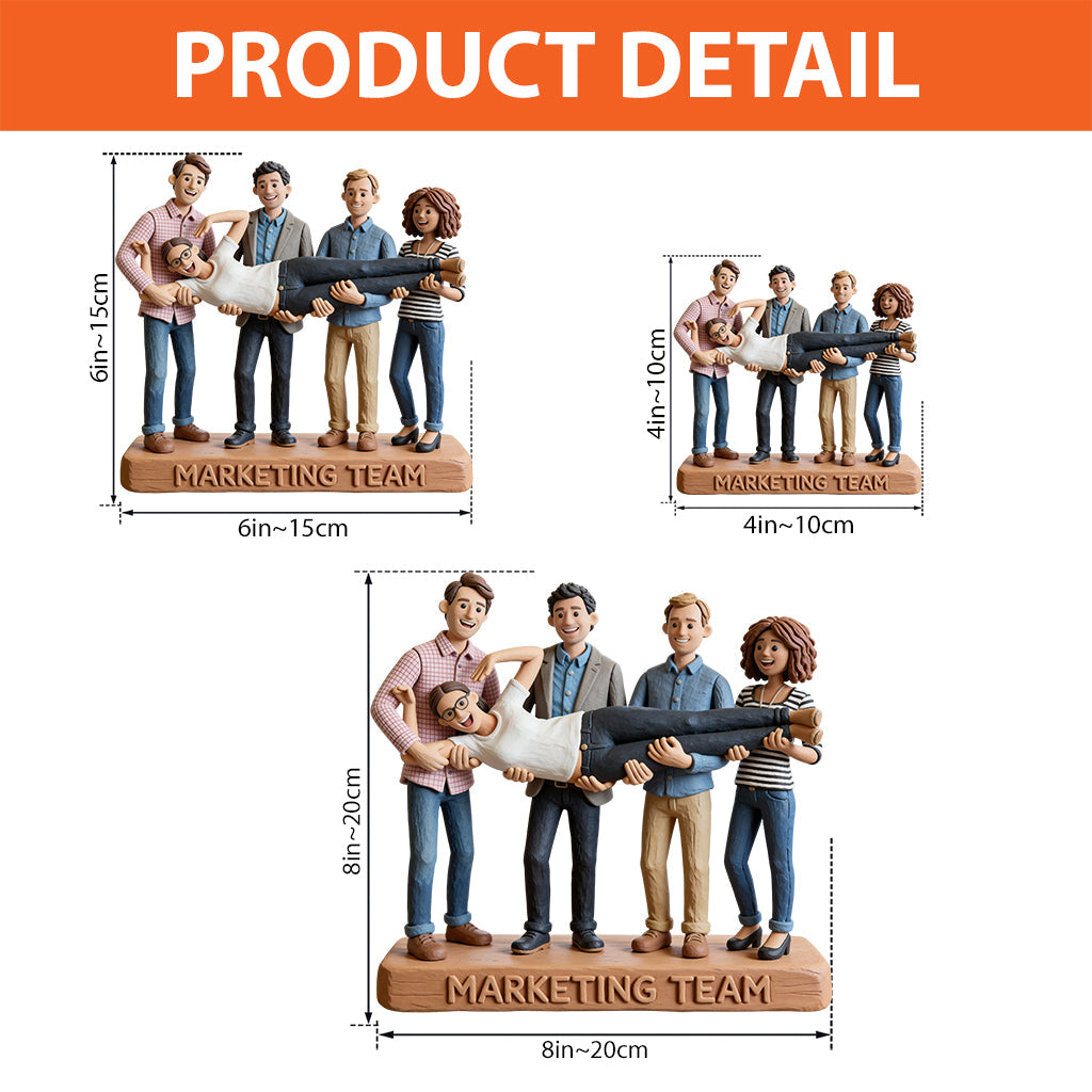 Custom From Any Photo And Text - Personalized Colleague Custom Shaped Acrylic Plaque