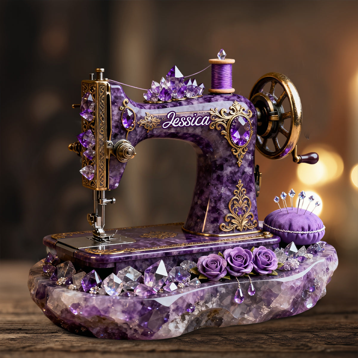 Perfect Gift For Sewing Lovers - Personalized Sewing Custom Shaped Acrylic Plaque