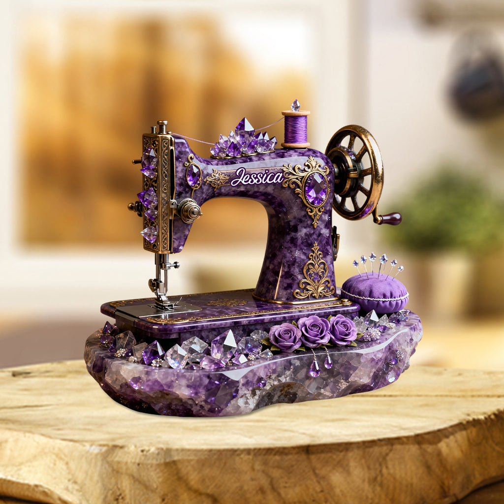 Perfect Gift For Sewing Lovers - Personalized Sewing Custom Shaped Acrylic Plaque