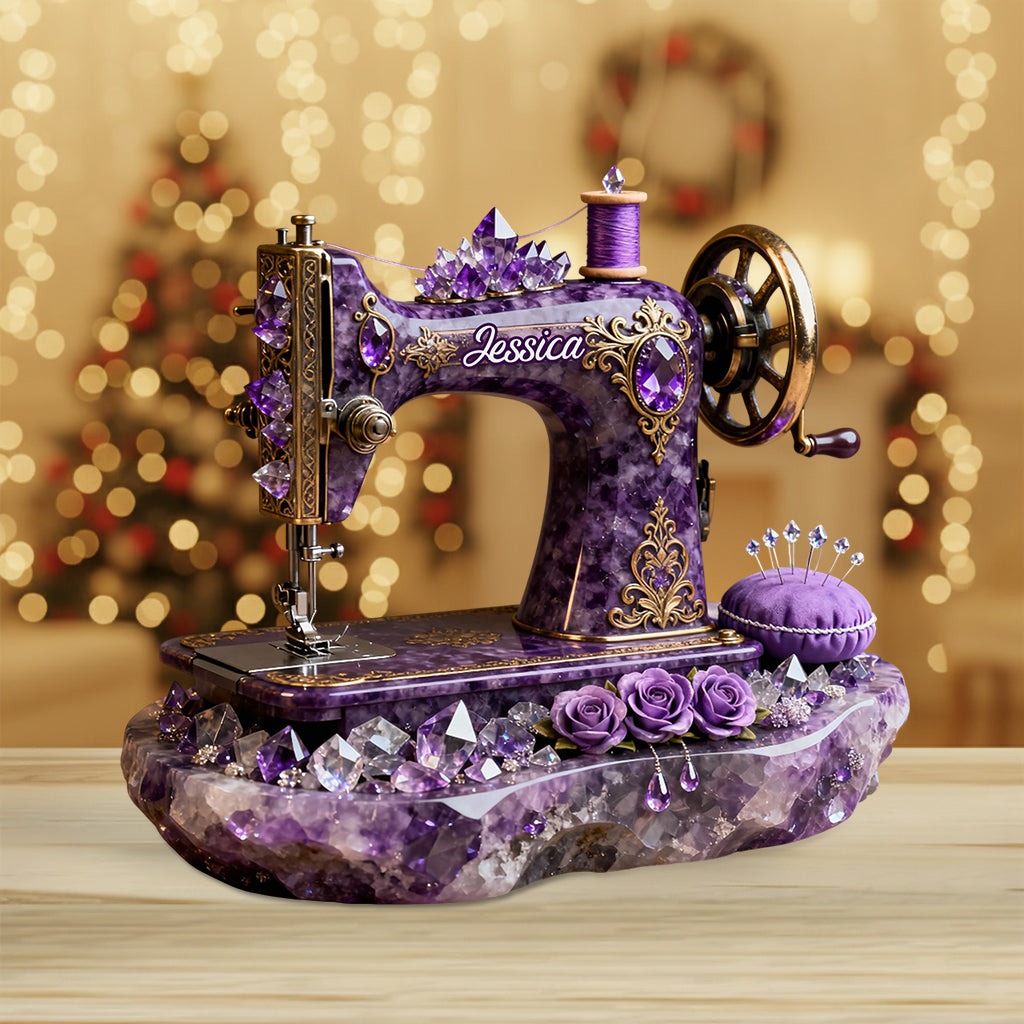 Perfect Gift For Sewing Lovers - Personalized Sewing Custom Shaped Acrylic Plaque