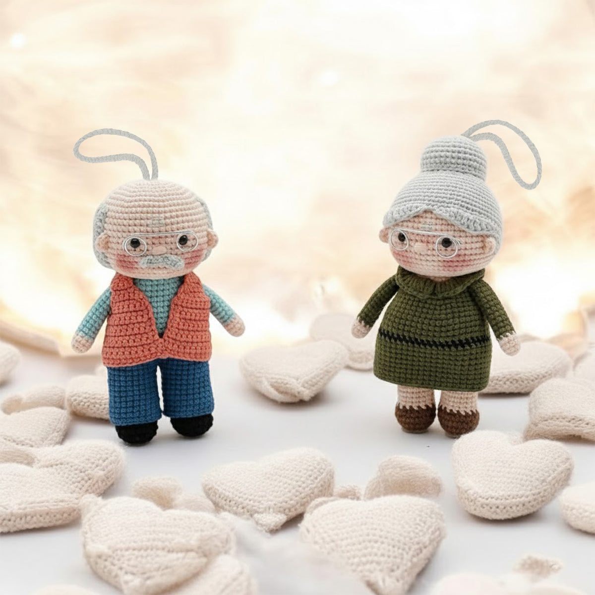 Merry Furry Christmas - Personalized Dog Handmade Crochet Ornament