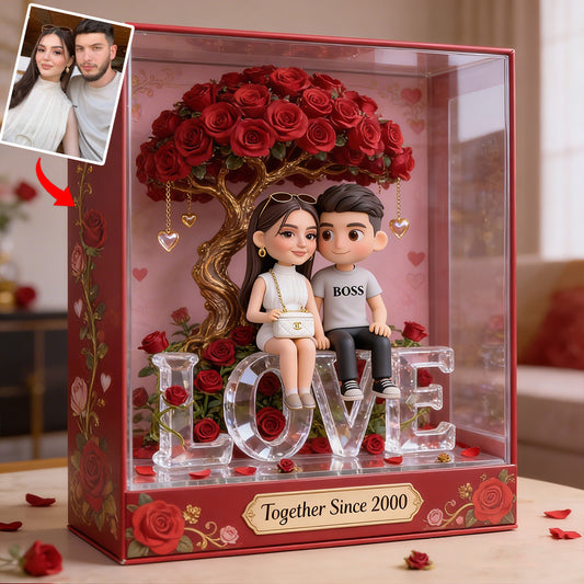 Custom Any Photo - Personalized Couple Custom Shaped Acrylic Plaque