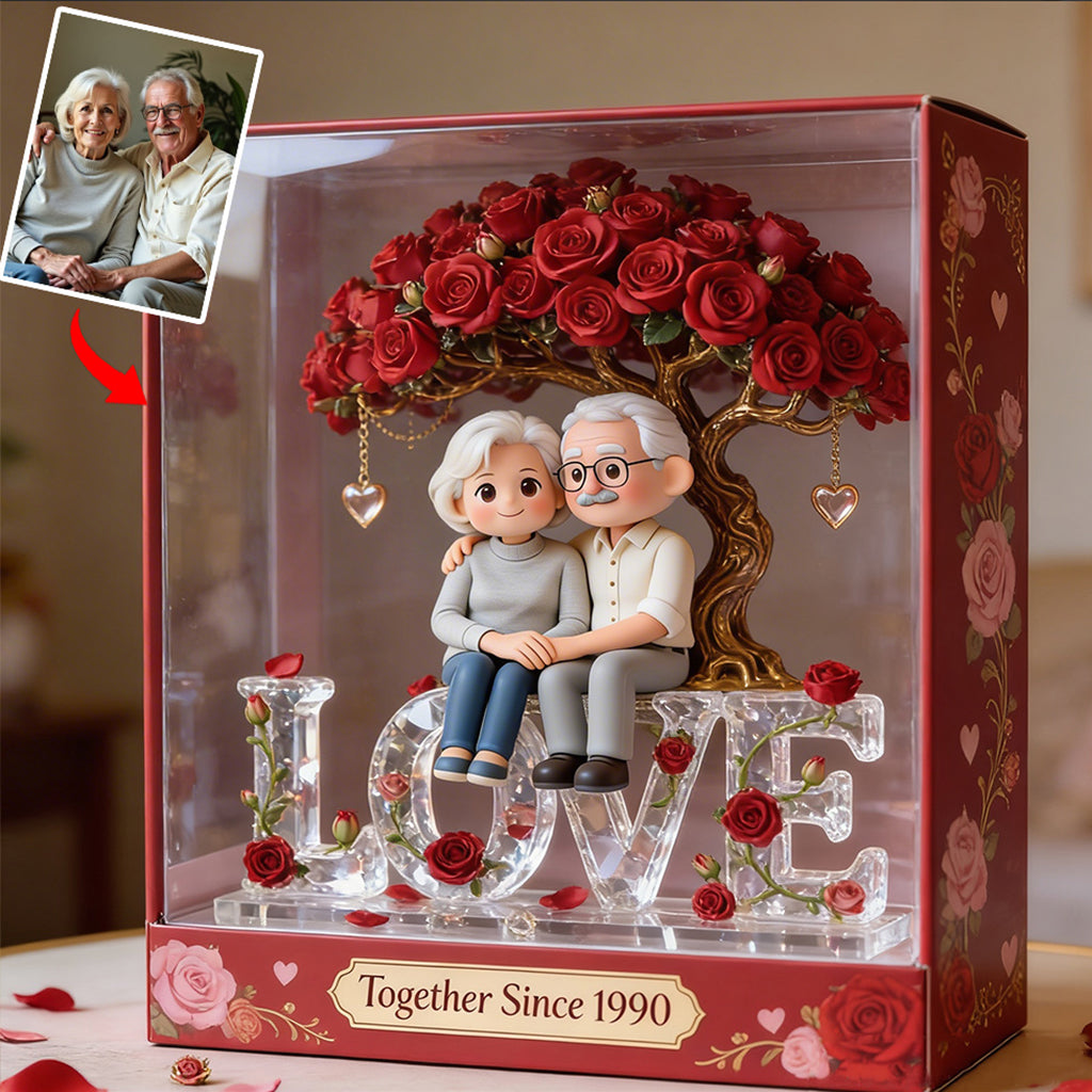 Custom Any Photo - Personalized Couple Custom Shaped Acrylic Plaque