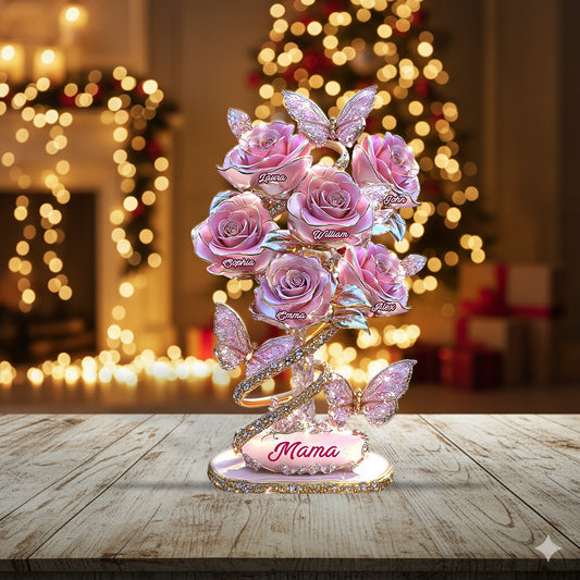 My Garden Christmas Gift For Mom, Grandma,... - Personalized Custom Shaped Acrylic Plaque