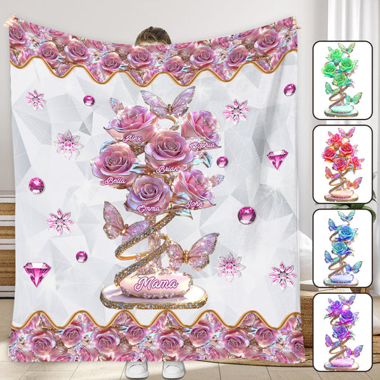 My Garden Gift For Mom, Grandma,... - Personalized Mother Blanket