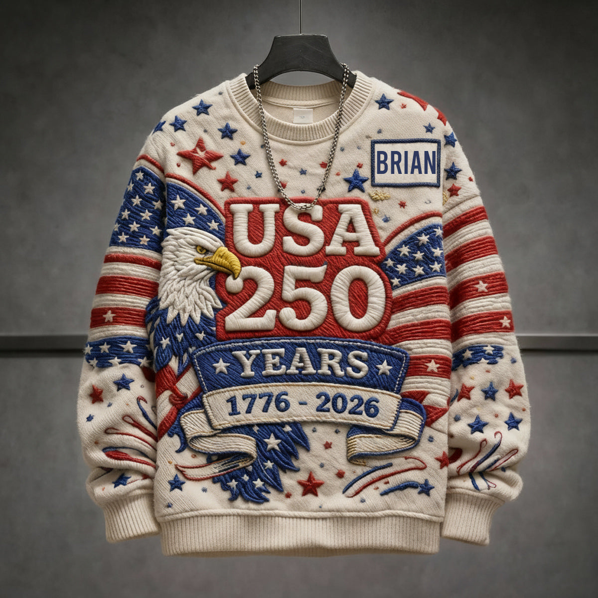 US 250th Anniversary - Personalized Pontoon All Over Shirt