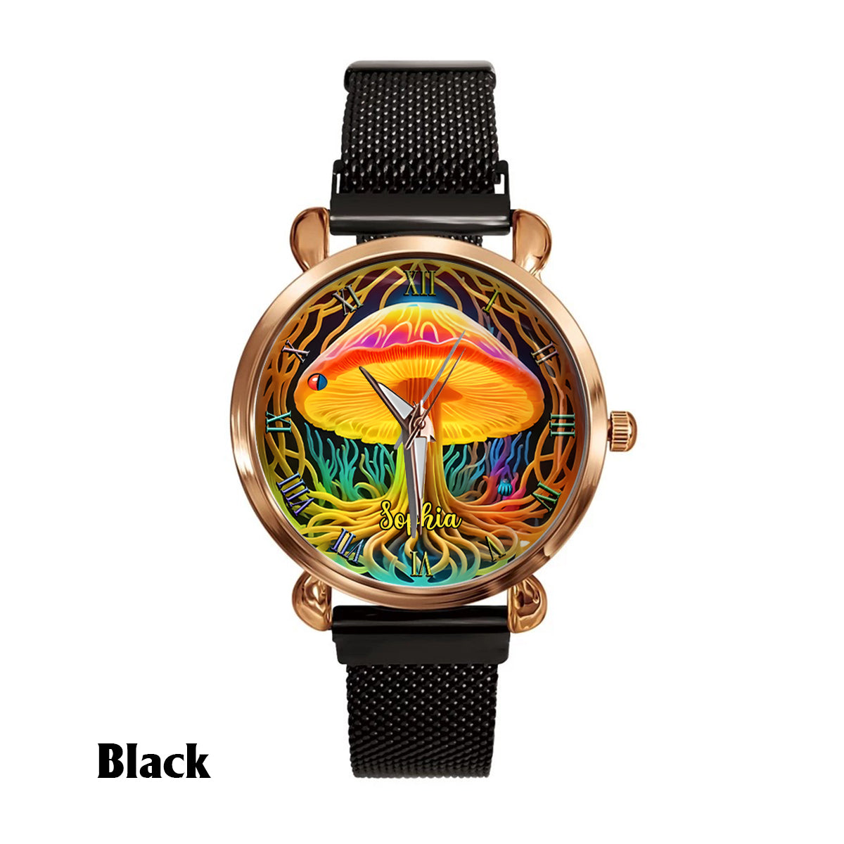 Stay Groovy - Personalized Hippie Women Hand Watch