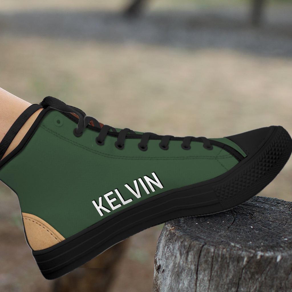Camping Crew - Personalized Camping High Top Shoes