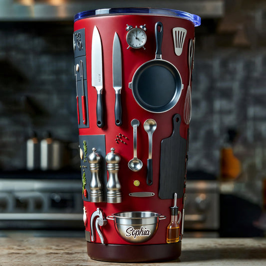 Love Cooking - Personalized Cooking Tumbler