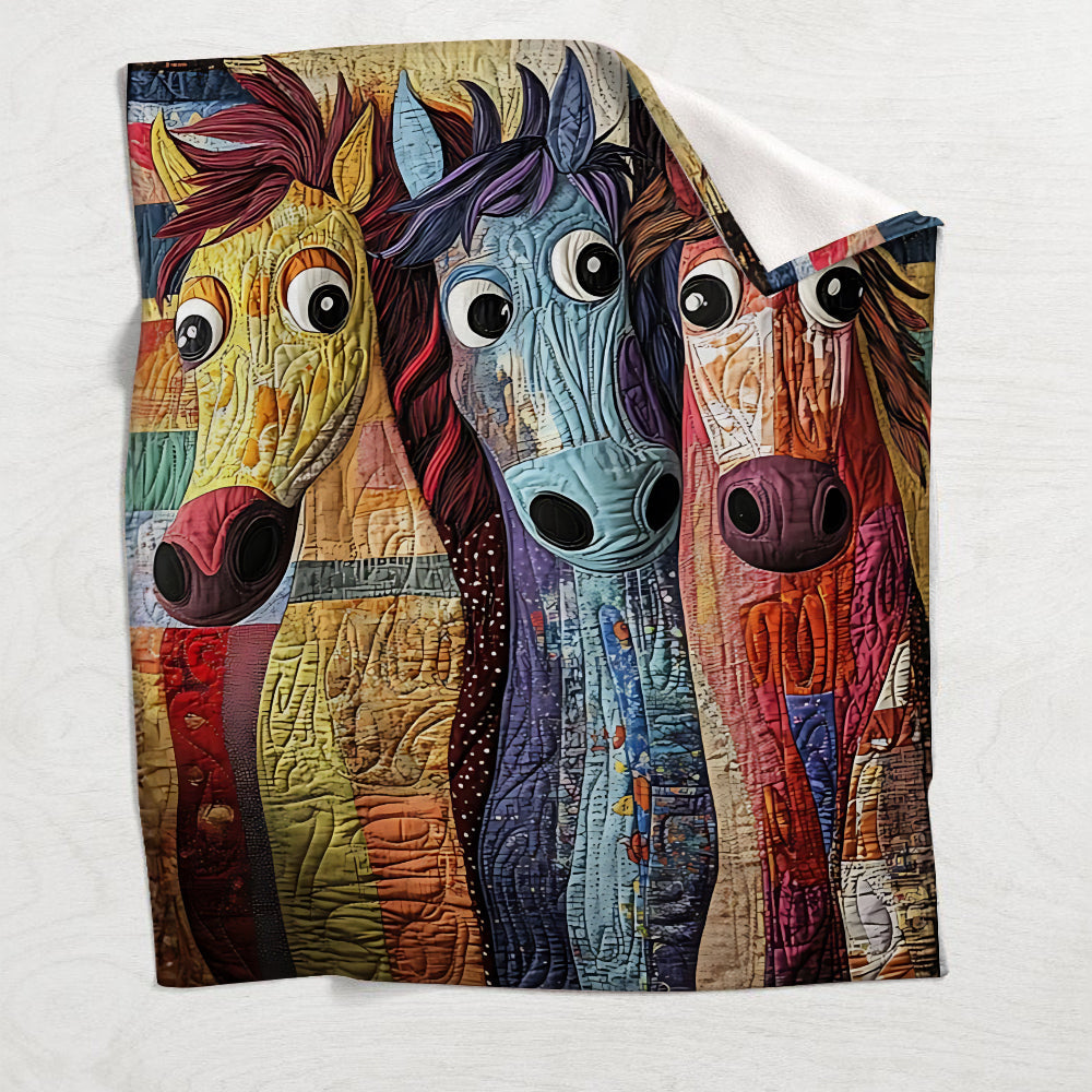 Adorable Horses - Horse Blanket